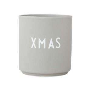 Sivý hrnček z imitácie porcelánu Design Letters Favourite, 0, 25 l vyobraziť