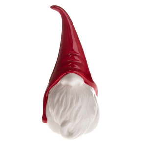 Porcelánová vianočná dekorácia s LED svetlom Dakls, výška 15 cm vyobraziť