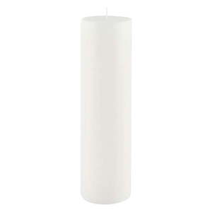 Biela sviečka Ego Dekor Cylinder Pure, doba horenia 75 h vyobraziť