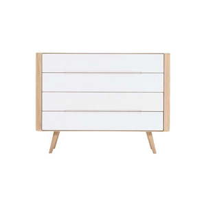 Komoda so zásuvkami z dubového dreva Gazzda Ena Two, 120 × 42 × 90 cm vyobraziť