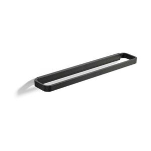 Čierny vešiak na uteráky Zone Rim, šírka 44 cm vyobraziť