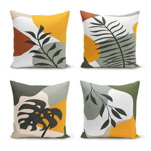 Obliečky na vankúše v súprave 4 ks 43x43 cm - Minimalist Cushion Covers vyobraziť