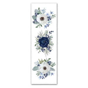 Behúň na stôl 40x130 cm Blue Rose – Minimalist Cushion Covers vyobraziť