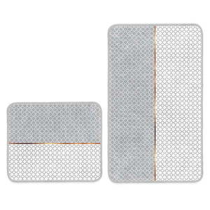Sivé kúpeľňové predložky v súprave 2 ks 60x100 cm – Mila Home vyobraziť