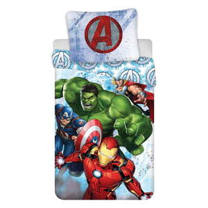 Detské bavlnené obliečky Jerry Fabrics Avengers Heroes, 140 x 200 cm vyobraziť