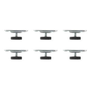 Čierne kovové nožičky 6 ks Mistral & Edge by Hammel - Hammel Furniture vyobraziť