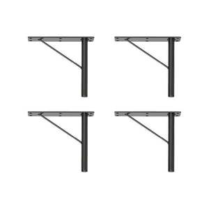 Čierne kovové nožičky ku skriniam v súprave 4 ks Mistral & Edge by Hammel - Hammel Furniture vyobraziť