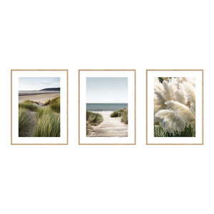 Obrazy v súprave 3 ks 30x40 cm Beach – knor vyobraziť