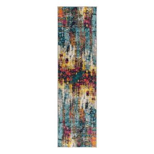 Ručne tkaný behúň 66x230 cm Spectrum Abstraction – Flair Rugs vyobraziť