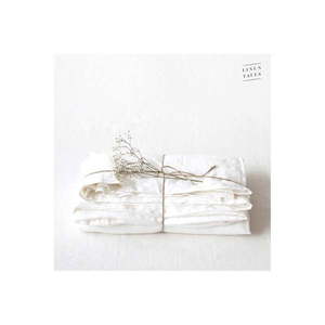Biela ľanová plachta 230x270 cm White – Linen Tales vyobraziť