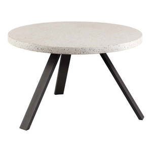 Záhradný jedálenský stôl s terrazzo doskou Kave Home Shanelle, ⌀ 120 cm vyobraziť