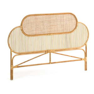 Čelo postele z ratanového dreva Kave Home Lalita, 170 x 120 cm vyobraziť