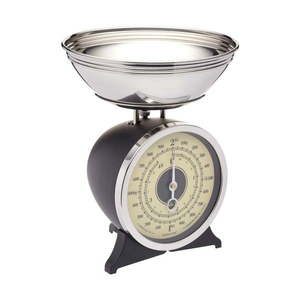 Čierna kuchynská váha Kitchen Craft Classic Collection vyobraziť