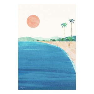 Plagát 30x40 cm Paradise Beach - Travelposter vyobraziť