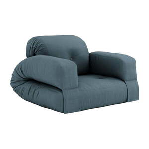 Rozkladacie kreslo s modrým poťahom Karup Design Hippo Petrol Blue vyobraziť