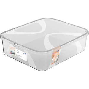 Plastový úložný box s vekom 12 l Lona - Rotho vyobraziť
