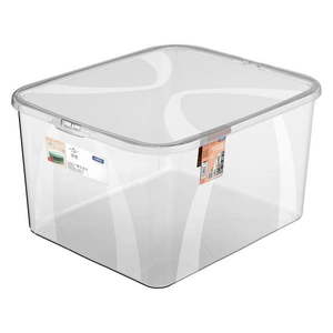 Plastový úložný box s vekom 25 l Lona - Rotho vyobraziť