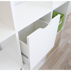Regál TOFI BOX NEW biela Tempo Kondela vyobraziť