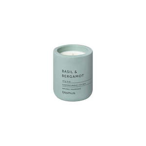 Vonná sójová sviečka doba horenia 24 h Fraga: Basil & Bergamot – Blomus vyobraziť