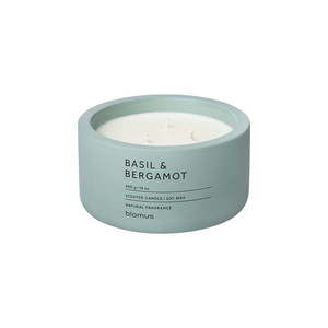Vonná sójová sviečka doba horenia 25 h Fraga: Basil & Bergamot – Blomus vyobraziť