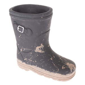 Sivá betónová dekorácia Dakls Boot vyobraziť