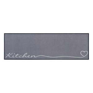 Sivý behúň Zala Living Kitchen, 50 x 150 cm vyobraziť