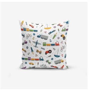 Detská obliečka na vankúš Child Vehicles - Minimalist Cushion Covers vyobraziť