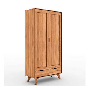 Šatníková skriňa z bukového dreva 90x180 cm Greg - The Beds vyobraziť