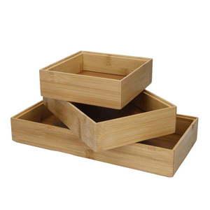 Bambusové organizéry do zásuvky v súprave 3 ks Copco - Kitchen Craft vyobraziť