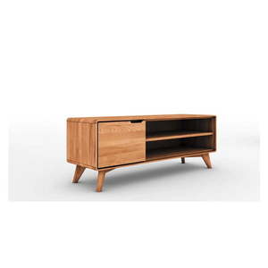 TV stolík z bukového dreva 134x48 cm Greg - The Beds vyobraziť