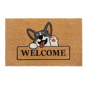 Rohožka z kokosového vlákna 75x45 cm Welcome & Dog - Hanse Home vyobraziť