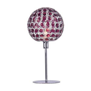 Fialová stolová lampa SULION Venus vyobraziť