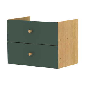 Zelený modulárny policový systém 43x33 cm Z Cube - Tenzo vyobraziť