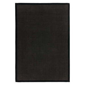 Čierny koberec 300x200 cm Sisal - Asiatic Carpets vyobraziť