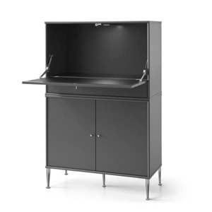Tmavosivá vinotéka 89x76 cm Mistral 004 - Hammel Furniture vyobraziť