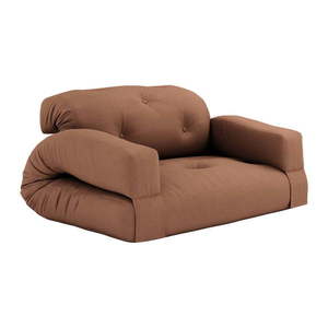 Oranžová rozkladacia pohovka 140 cm Hippo - Karup Design vyobraziť