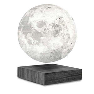 Čierna LED stolová lampa (výška 14 cm) Moon – Gingko vyobraziť