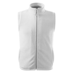 MALFINI Flísová vesta UNISEX MALFINI biela 4XL vyobraziť