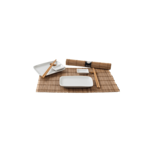Japonský sushi set pre dvoch - hnedý vyobraziť