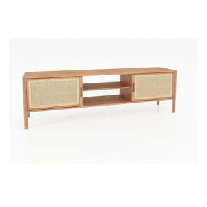 TV stolík z dubového dreva 204x64 cm Pola - The Beds vyobraziť