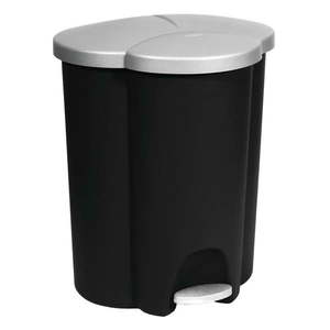 Plastový odpadkový kôš na triedený odpad/pedálový 17+17+6 l Trio - Curver vyobraziť