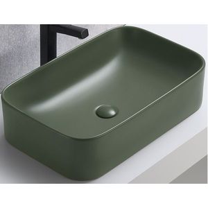 ArtCom Keramické umývadlo KAMA MFG-60 | zelený mat 60 cm vyobraziť