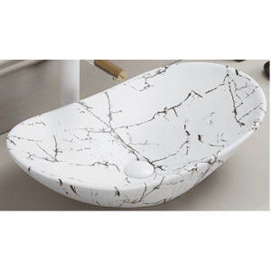 ArtCom Keramické umývadlo LENA MW17 | biely mat 60 cm vyobraziť