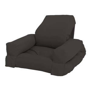 Tmavosivé rozkladacie detské kreslo Karup Design Mini Hippo Dark Grey vyobraziť