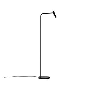 Čierná stojacia lampa SULION Alexia, výška 148 cm vyobraziť