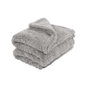Plyšová deka vo farbe taupe Tiseco Home Studio Teddy, 130 x 170 cm vyobraziť