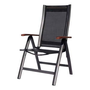 Čierne kovové záhradné kreslo Ass Comfort - Sun Garden vyobraziť