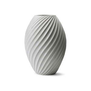 Biela porcelánová váza Morsø River, výška 26 cm vyobraziť