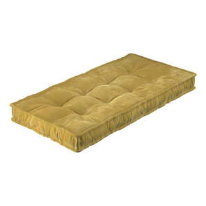 Olivovozelený detský matrac 60x120 cm Posh Velvet - Yellow Tipi vyobraziť