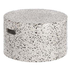 Biely betónový odkladací stolík Kave Home Jenell, ⌀ 52 cm vyobraziť